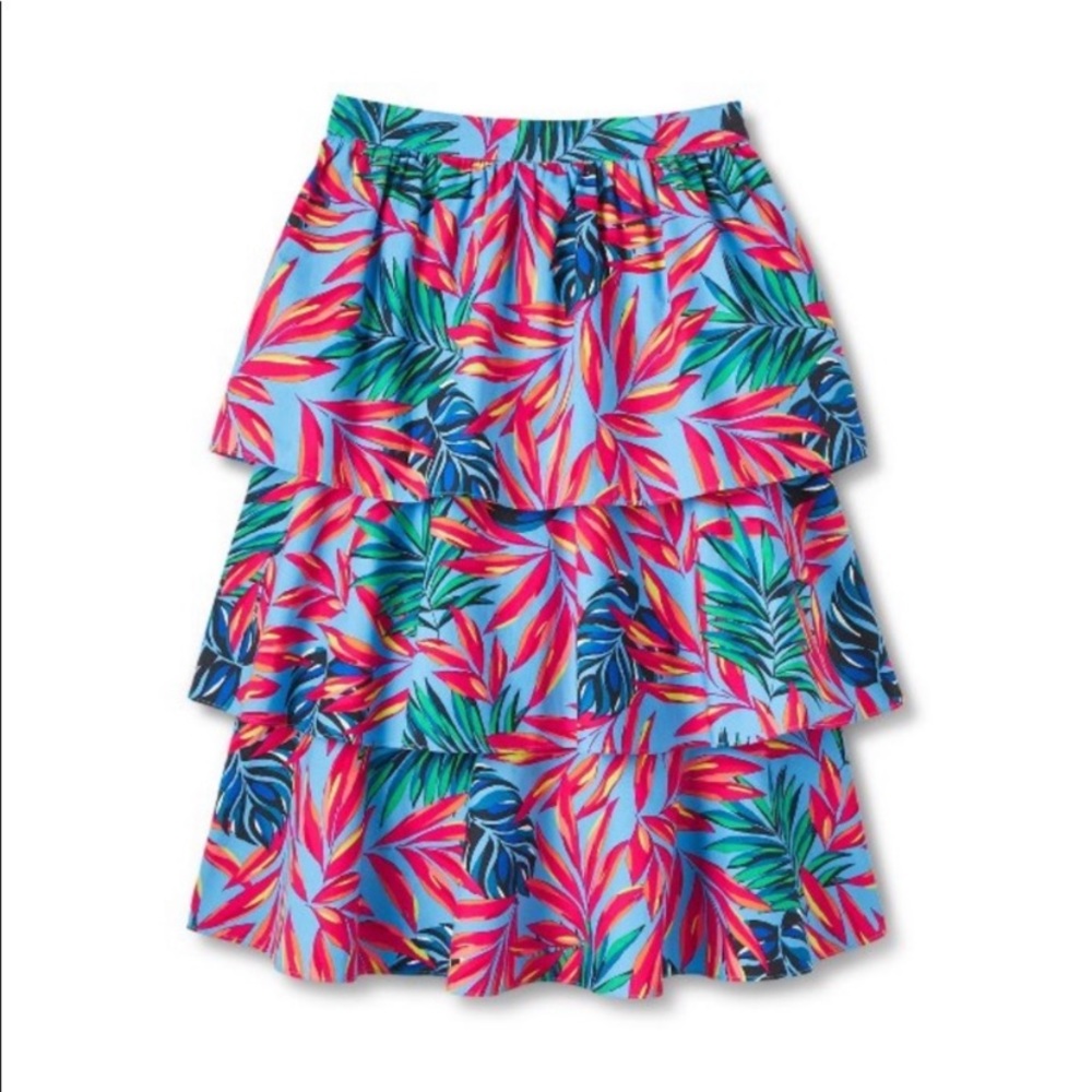 Tabitha Brown] tiered skirt